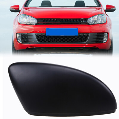 Mattschwarz Spiegelkappe Abdeckung Außenspiegel Rechts Für VW CC Scirocco 09-17
