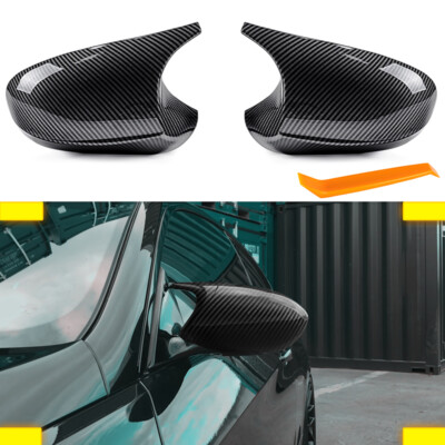 2009 2010 2011 For BMW E90 E92 LCI 328i 335i Carbon Fiber M3 Style Mirror Cover