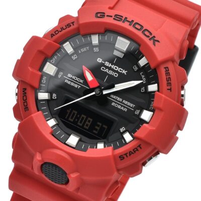 CASIO G-SHOCK GA-800-4AJF Analog Digital Big Case Watch Red Men's