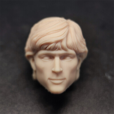 Blank 1/18 Scale Smallville Tom Welling Head Sculpt Unpainted Fit 3.75'' Figure