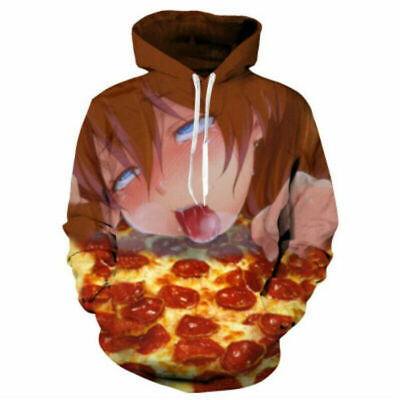 Ahegao top print hoodies
