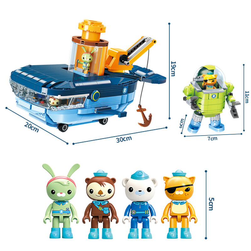 Kupit Igrushka Stroitelnye Nabory I Pakety Qman Building Blocks Educational Toys Octonauts Gup C Blue Whale Vehicle Bricks V Internet Magazine S Ebay S Dostavkoj Iz Ssha Nizkie Ceny Nazya Com