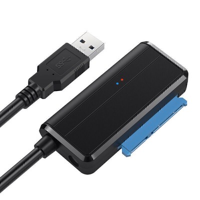 USB 3.0 To SATA Adapter Converter Cable For 2.5'' 3.5'' HDD SSD Hard Disk Drive