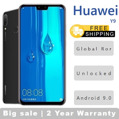 Huawei Y9 6.15''Smartphone 128GB Unlocked Kirin710 Octa Core 2 Year Warranty