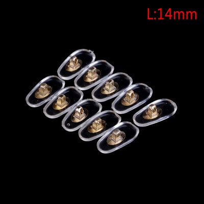 5 Pairs Nose Pads Silicone Screw On for Glasses Sunglasses Spectacle NosepaH Jf