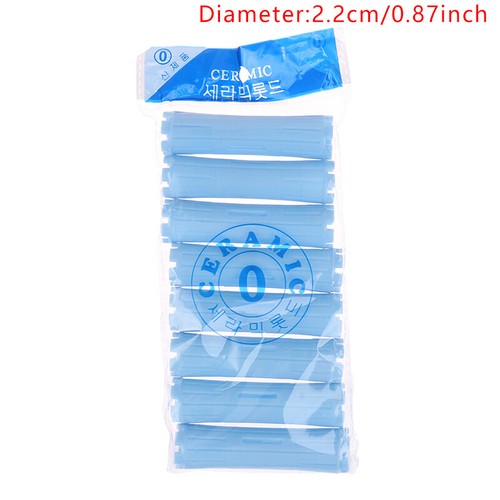 1Set 11 Sizes Hair Perm Rods Kit Cold Permanent Bar Plastic Curlers R