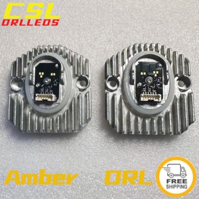 Amber For BMW M5 F90 Pre LCI 5 Series G30 DRL LED daytime running light G31 bulb