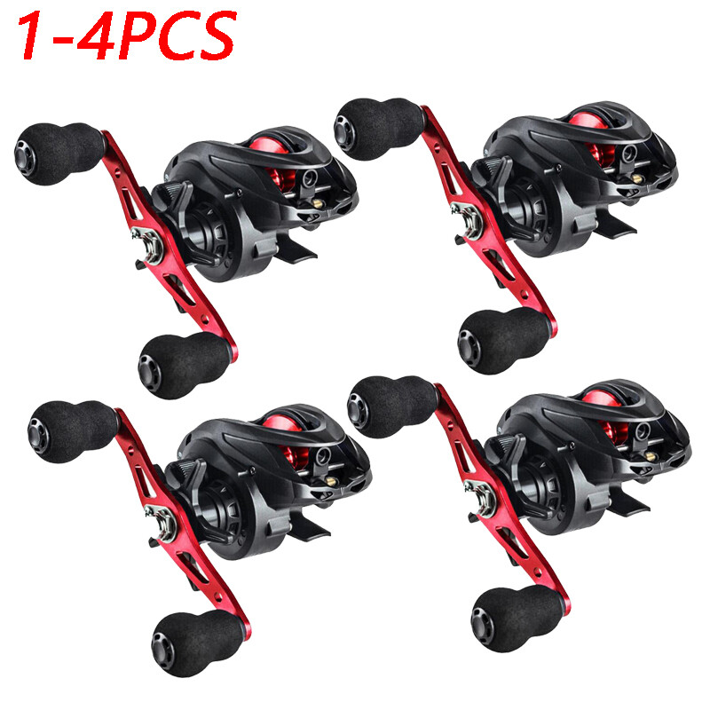 1-4x 13+1BB Fishing Baitcasting Reel 6.3:1 Gear Ratio Salt/F