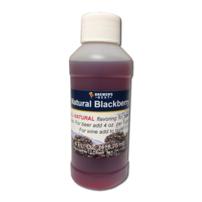  Brewers Best Natural BLACKBERRY Flavoring Fruit Flavors for Beer & Wine