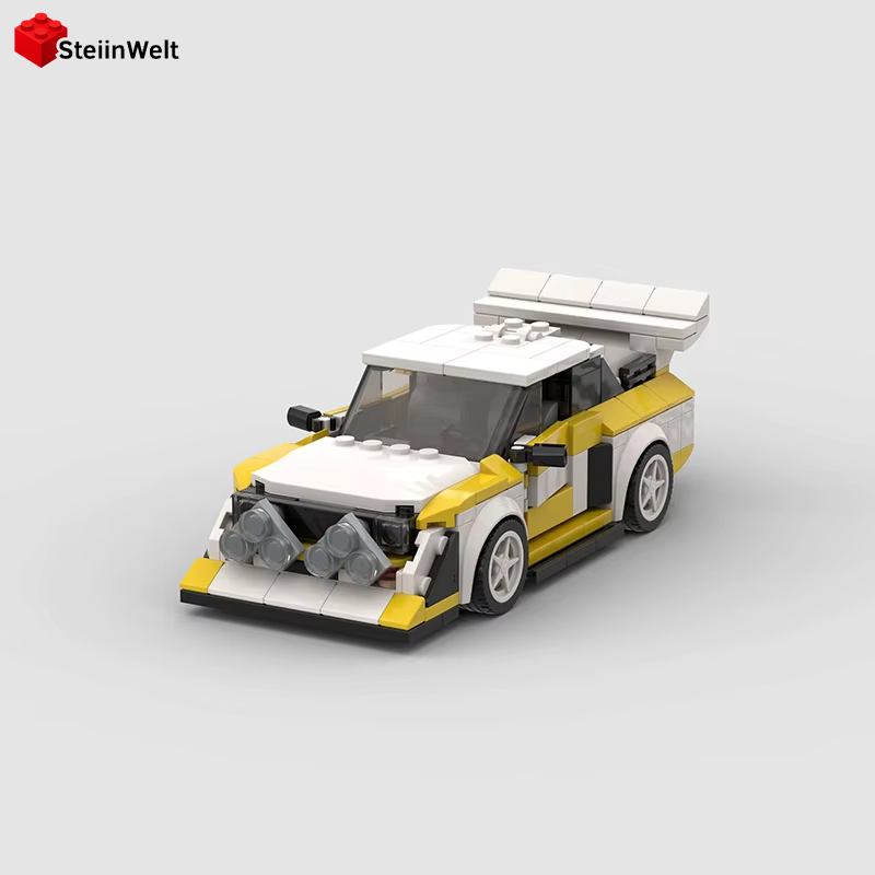 MOC car  Classic Racing Coupe Brick Model german auto building block