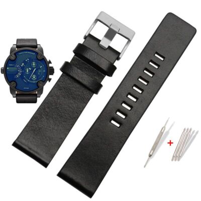 Genuine Leather Watchband Fit For Diesel DZ7312 DZ4323 DZ7257 Series Watch Strap