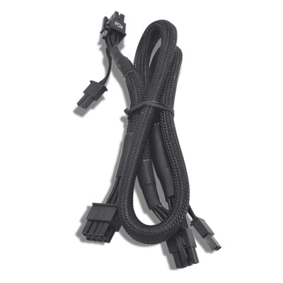 PCIe 8Pin to DUAL 8(6+2) Pin Modular Power Supply Cable For EVGA RTX 3080 FTW3