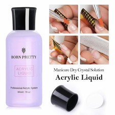 60ml Extension Acrylic Liquid Nail Polish Crystal Powder ...