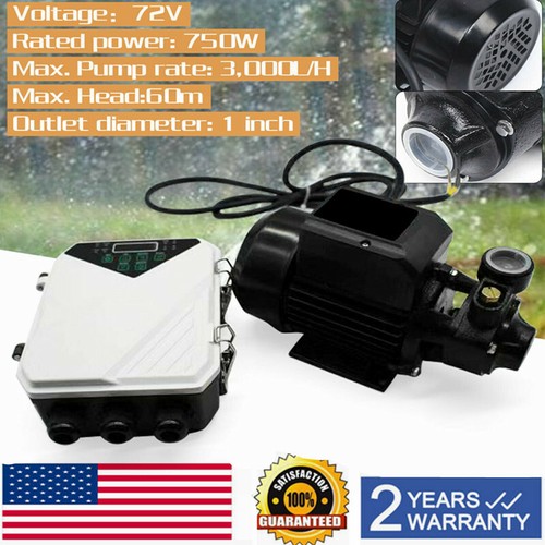 72V 750W Solar Water Pump Water Surface Pump Max Head 60m 3,000L/H