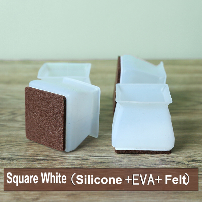 8-24pcs Chair Leg Floor Protector Furniture Table Feet Cover Silicone Pads Caps