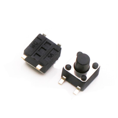 US Stock 100x 6x6x9.5mm Panel PCB Momentary Tactile Tact Push Button Switch SOP
