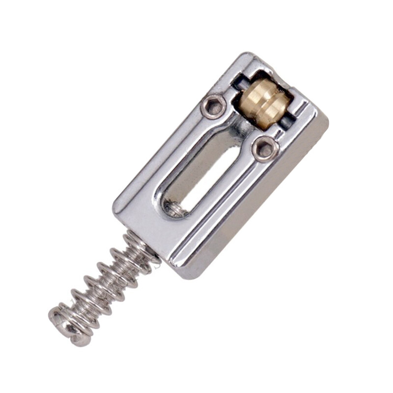 6 Electric Guitar Tremolo Roller Saddles Bridge Saddle Set for Strat/Tele Guitar