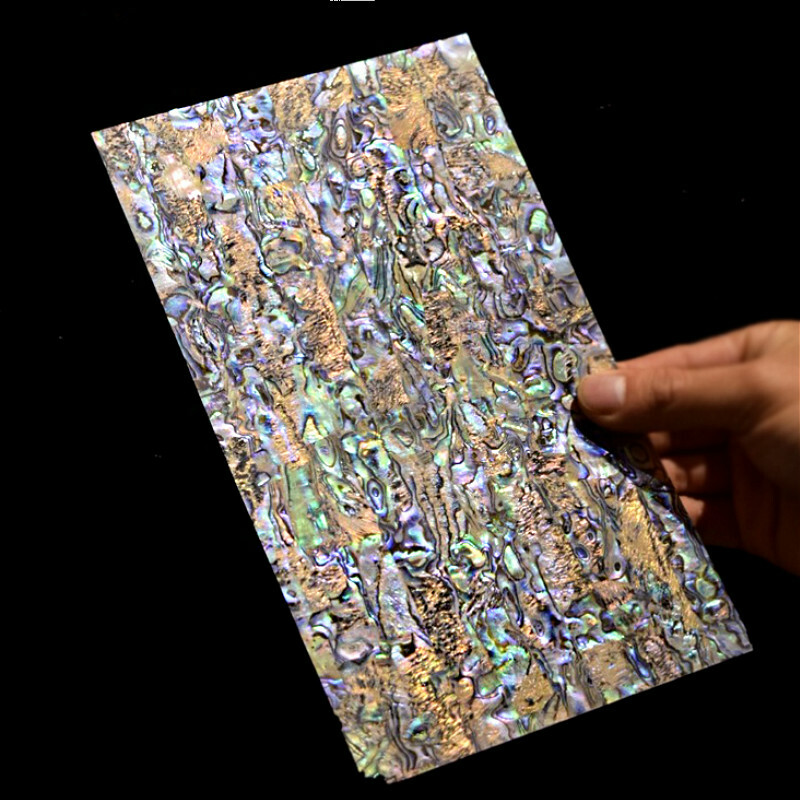 1 X Natural Green/Blue Inlay Material Abalone Shell Blanks DIY New 240x120mm
