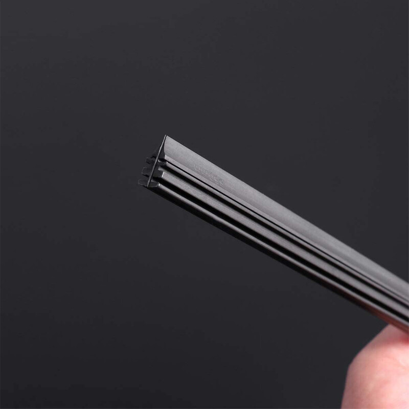 4x Durable Soft Car Bus Auto Rubber Frameless Windshield Wiper Refills Blade 28"