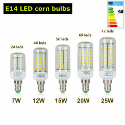 Bulb E27 GU10 G9 LED E14 Corn Light SMD2835 220V chips warm/white Home Lamp