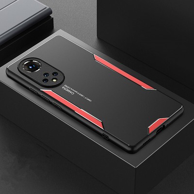Aluminum+Soft TPU Back Case For Huawei P20 P30 P40 Mate 20 30 40 Pro Honor 50