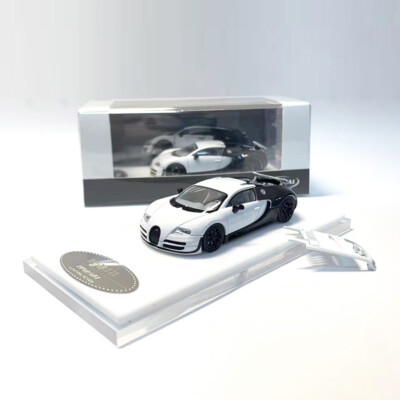 Mortal 1:64 Bugatti Veyron Sport Vehicle Model Car Removable Rear Cover- White