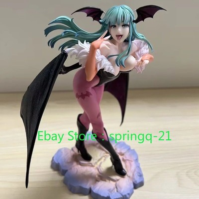 Anime Vampire DARKSTALKERS BISHOUJO Morrigan Aensland PVC Figure Statue Gift Toy