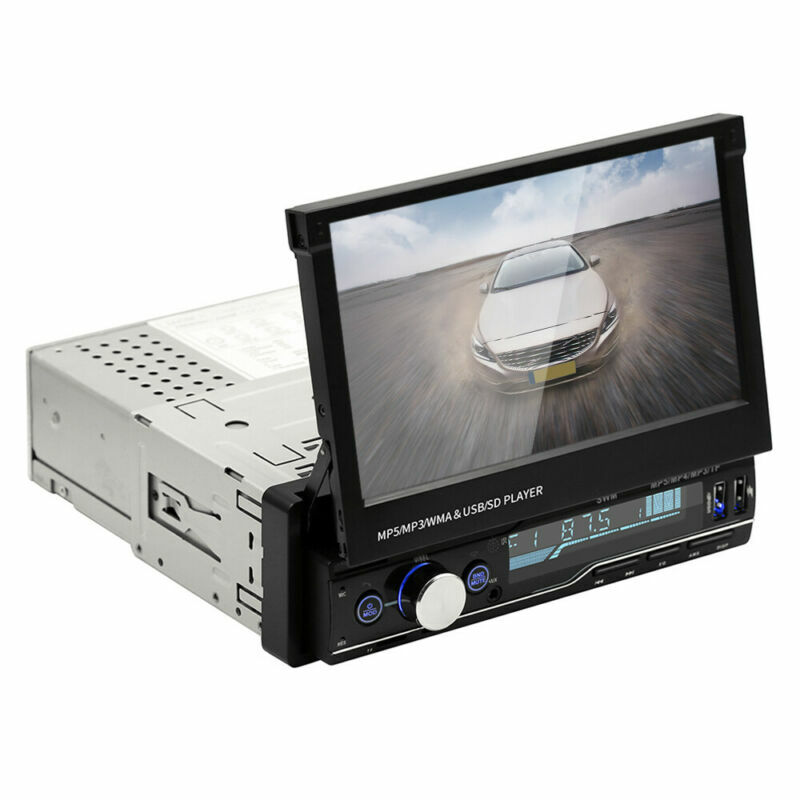 7" 1 DIN Autoradio MIT GPS NAVI NAVIGATION STEREO RADIO ...