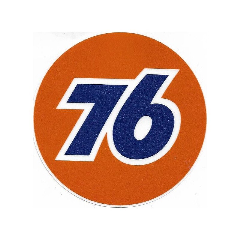 Union 76 Sticker Vinyle LaminÃ©