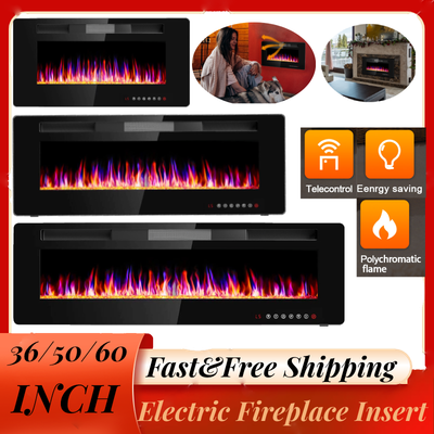 Recessed Insert Wall Mounted Standing Electric Heater