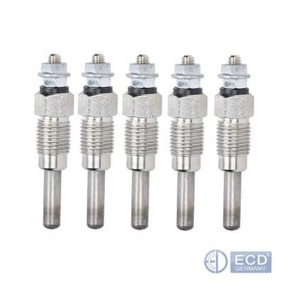 SET 5x GLOW PLUG VW POLO 6KV5 SANTANA 32B TRANSPORTER T3 BOX + BUS 1.6-1.9