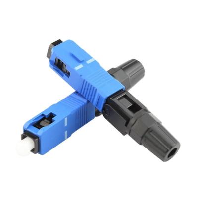 10pcs FTTH SC UPC Fiber Cold Connector SC Optic Fiber Connector Splice Connector