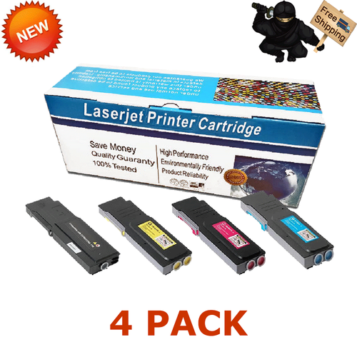 Dell C3760Dn/ C3760Dnf/ C3760N/ C3765 Dnf Color Printer Cartridges DEL