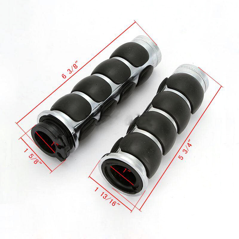 1" Handle Bar Hand Grips For Harley Touring Electra Glide Ultra Classic FLHTC US