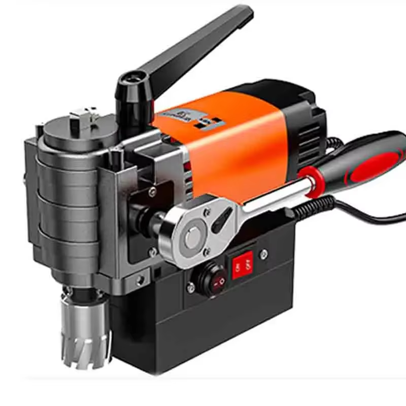 Magnetic Base Drill Iron Suction High Altitude Drilling Machine Horizontal Benc