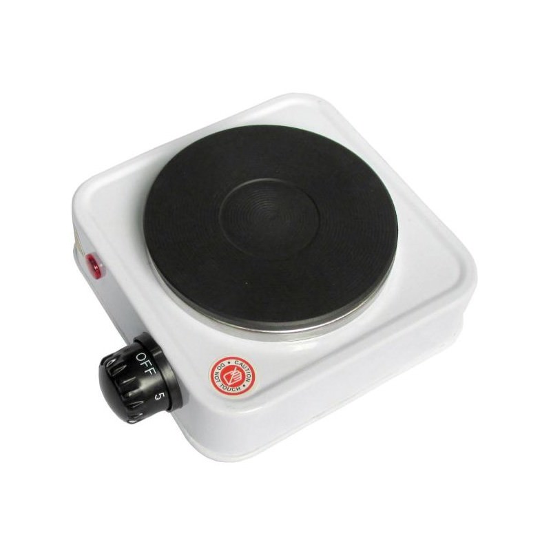 Fornello Elettrico Piano Cottura Elettrico 1 Piastra Caffè 500 W 5 Temp moc