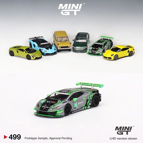 MINIGT Lamborghini Huracan GT トイザらス限定 MINI GT 141 Toysrus LB Works Lamborghini Huracan GT - White
