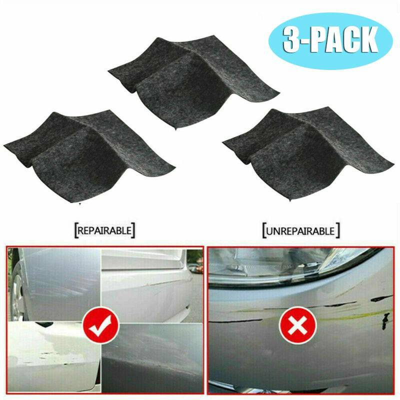 3 Stück Auto kratzer Entferner Magic Polier Nano Reparatur Tuch Nanotuch