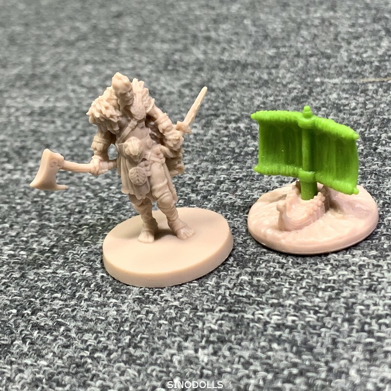 Lot 4x Warriors Blood Rage Miniature Board Game Dungeons & Dragons DND Toys