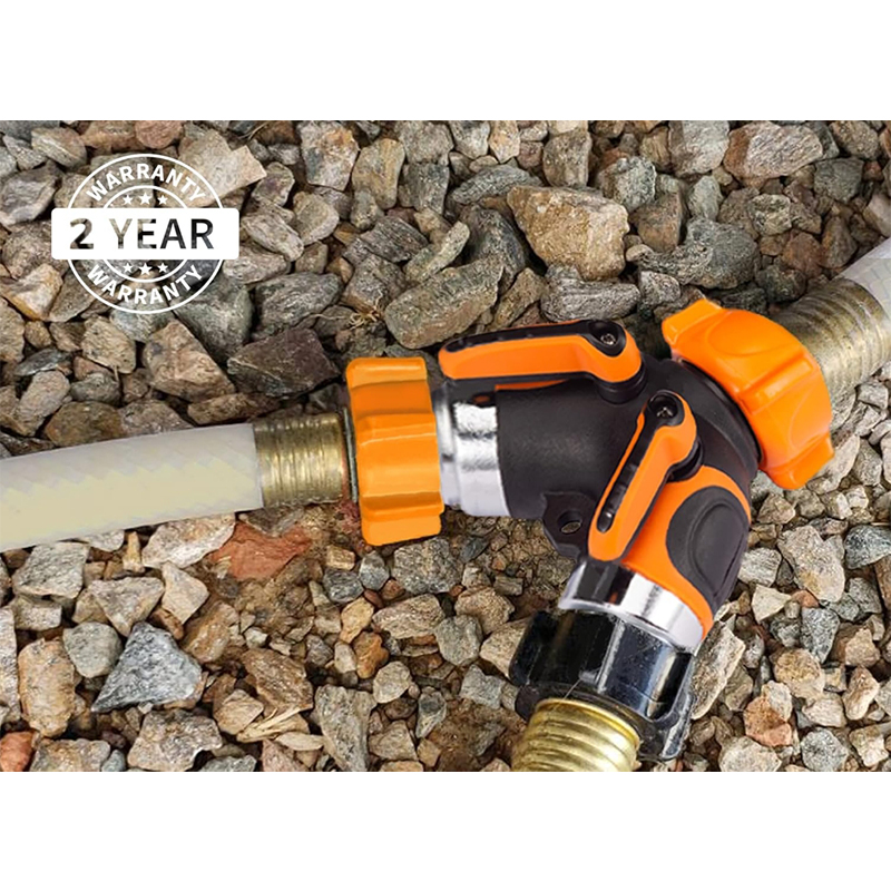 Giraffe Tools Garden Hose Splitter 2 Way Heavy Duty, 3/4" GHT Y Connector Metal