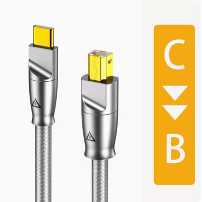 Hifi Otg Cable Type C To Type B Audio Cable Decoder Dac Sound Card Shield Cable