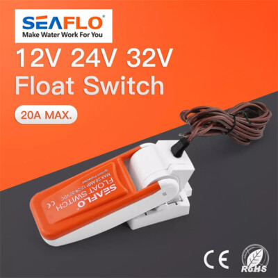 Seaflo Boat Float Switch for Bilge Pump Marine Submersible Pump Automatic Switch