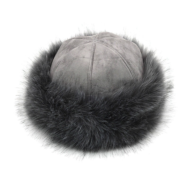 women-suedette-faux-fur-beanie-hat-winter-fleece-russian-cossack-ski-warm-hat-uk