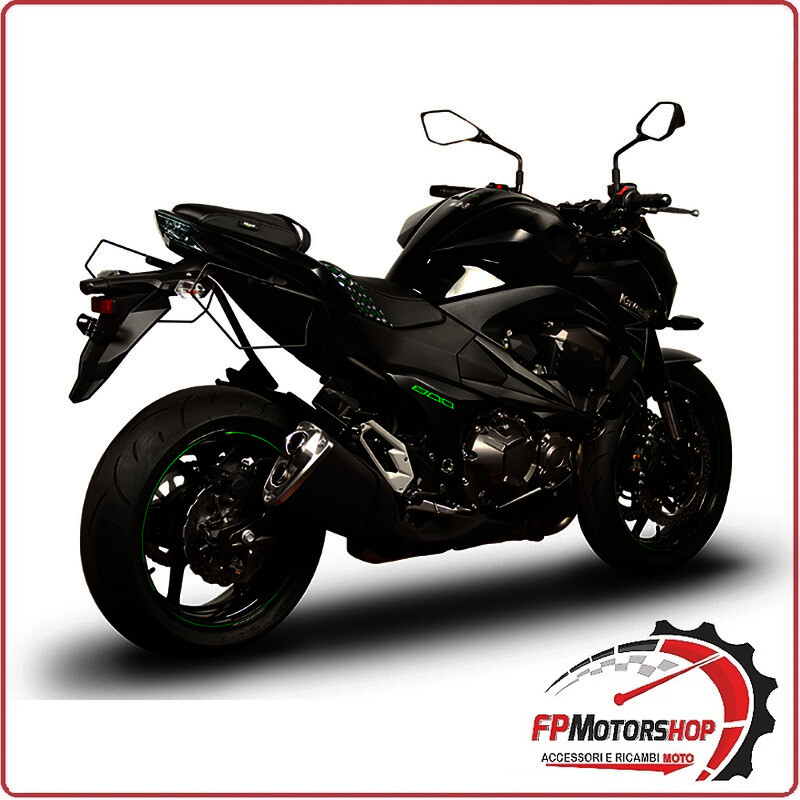 ATTACCO BORSE LATERALI BAGAGLIO MOTO MORBIDE PER KAWASAKI Z800 13>17 SHAD