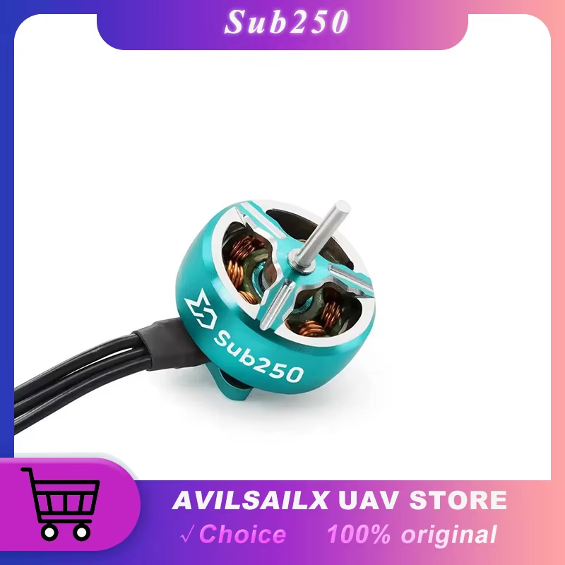 Sub250 High Speed Brushless FPV Drone Motor 0803/1002/1003 Frame 19000KV 21000KV