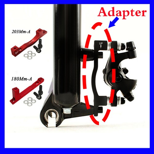 180mm,203mm Post Mount Disc Brake Adapter MTB Bike Front/Rear Caliper