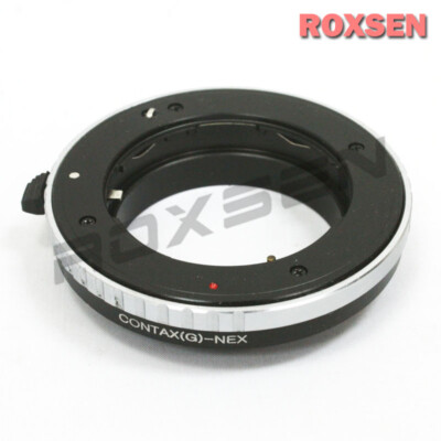 Contax G mount G1 G2 lens to Sony E mount adapter NEX A7 IV A7R III A6600 A9 II