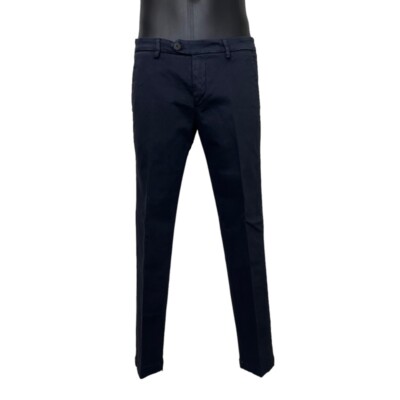 Мужские брюки RES HOMINE Thomas Short T401 Navy Blue Rh Сделано в Италии