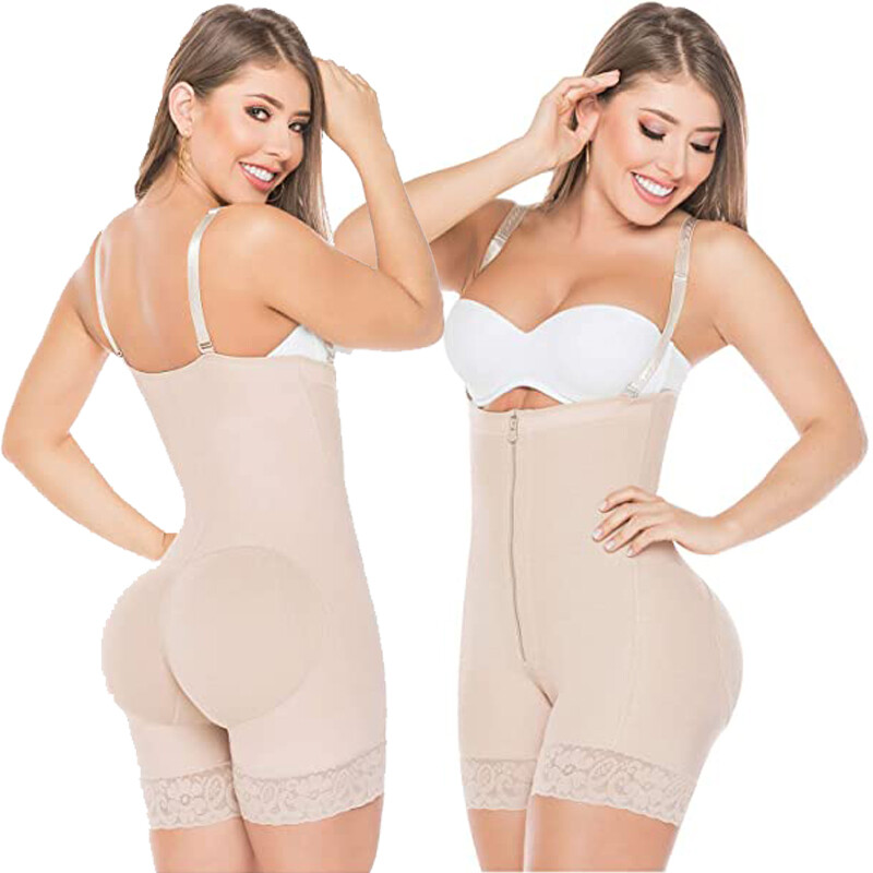 Fajas Colombianas Reductroa Fajate Post Surgery Levanta Cola Strapless Shaper
