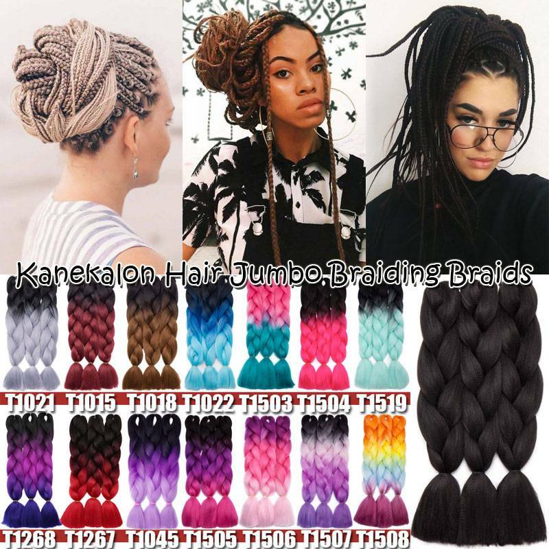 Synthetic Braiding Hair Extension Long Thick Jumbo Braids Braid